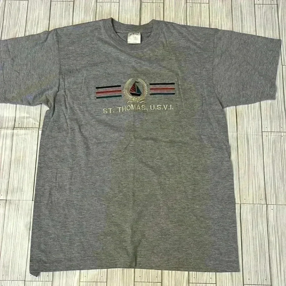 Vintage 90’s Logo St. Thomas TShirt - Picture 1 of 6